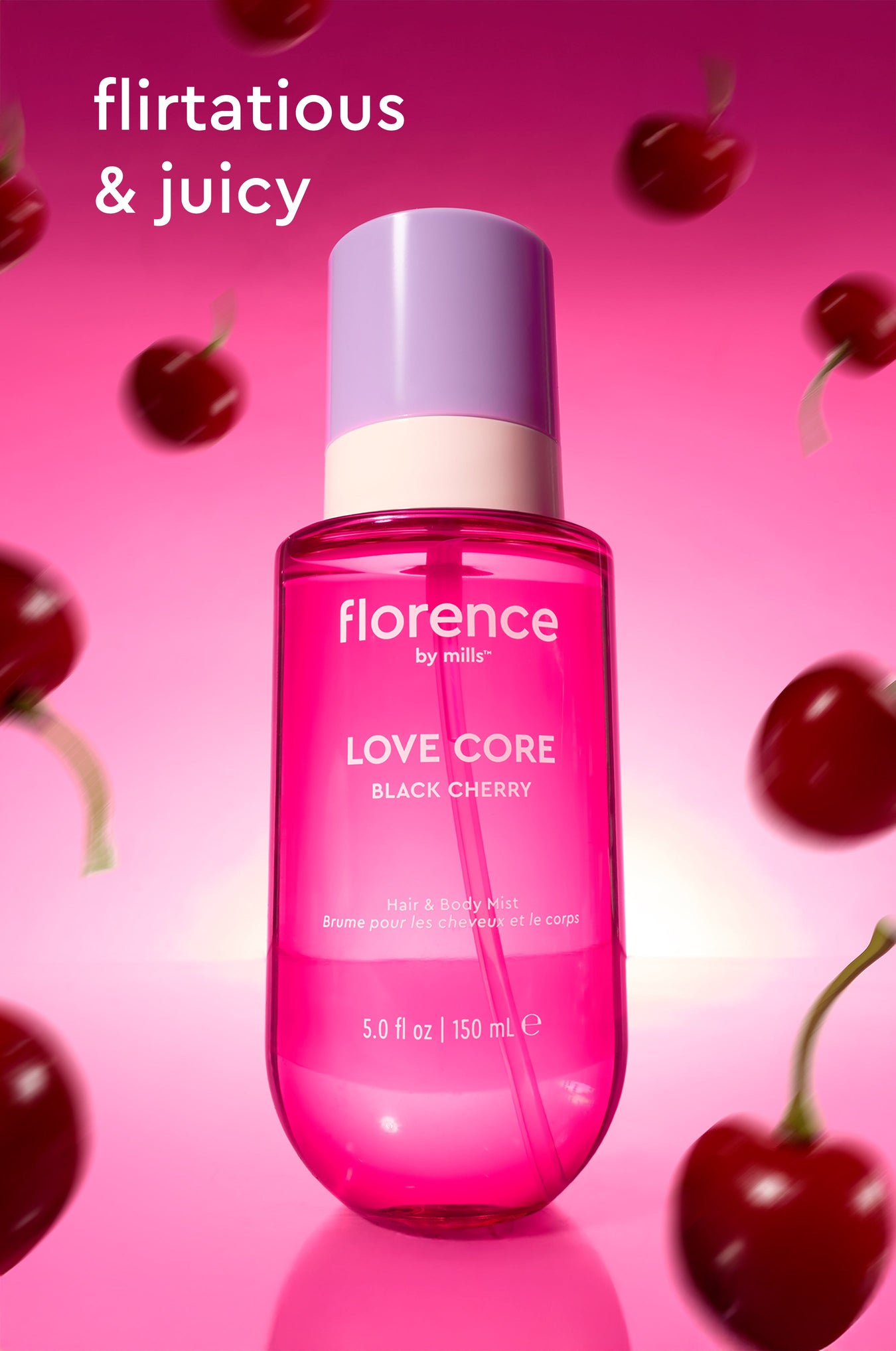 Love Core Black Cherry Hair & Body Mist