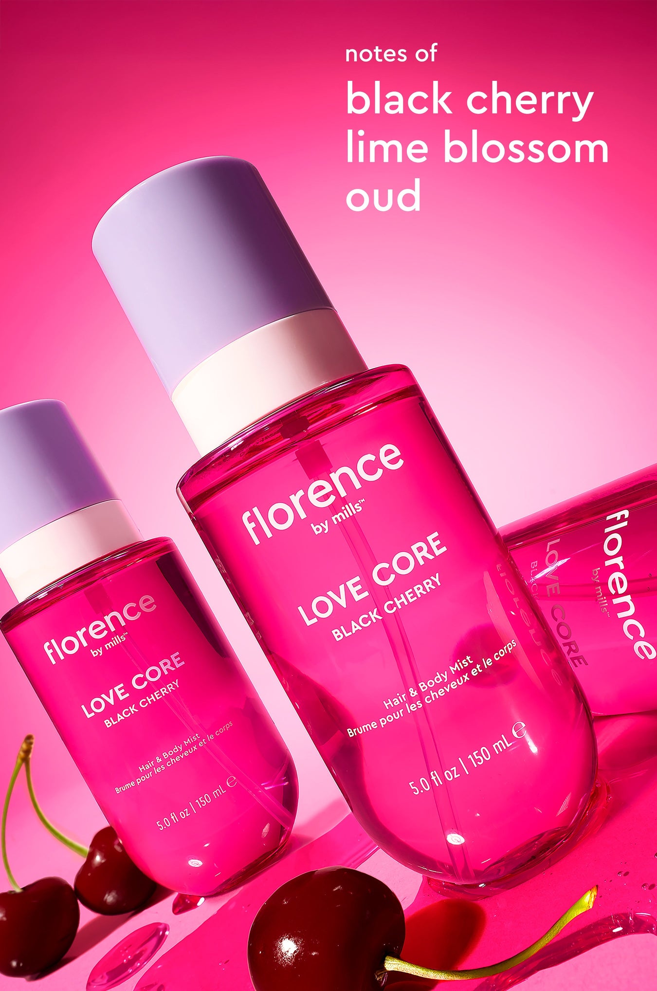 Love Core Black Cherry Hair & Body Mist